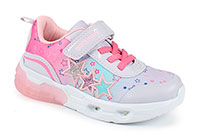 AL 17297 кроссовки светящиеся антилопа для девочки
